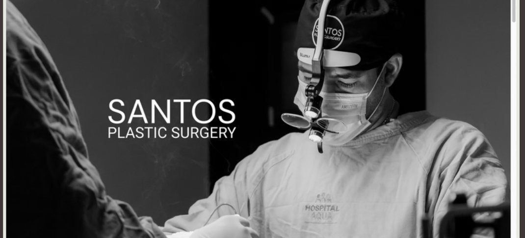 Sitio web de Santos Plastic Surgery